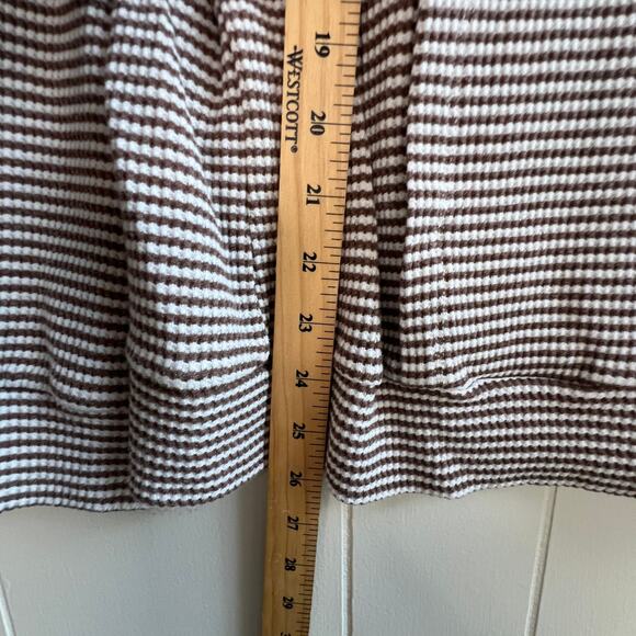 Doe & Rae Striped Cowl Neck Long Sleeve Sweater Size Large - Picture 8 of 9